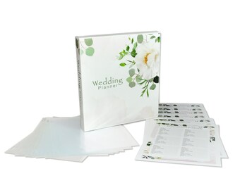 All in One Wedding Planning Album Kit, Planning Checklists and More