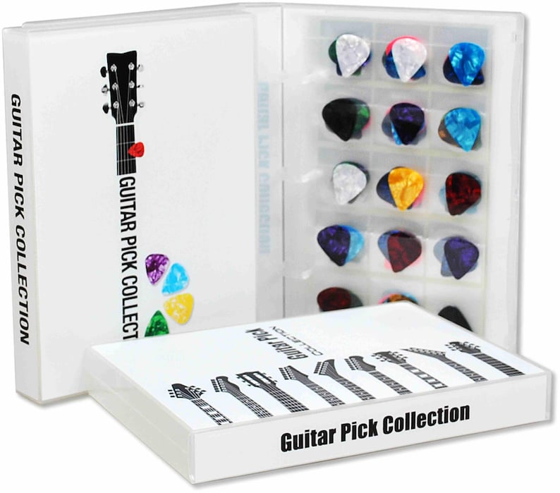 Guitar Pick Collection Kit, Holds 225 picks image 2