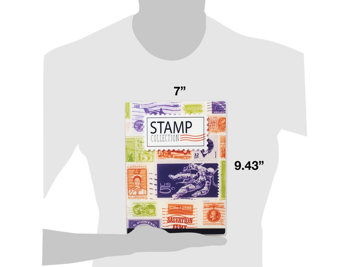 Mini Stamp Collection Kit/album Holds 150300 Stamps Etsy