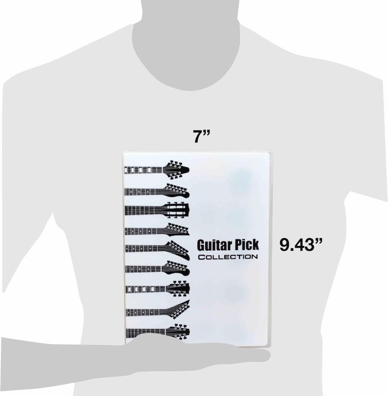 Guitar Pick Collection Kit, Holds 225 picks image 3