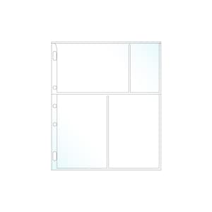 LIHIT LAB.NOIE-STYLE A4 Binder with Plastic Sleeves, Sheet