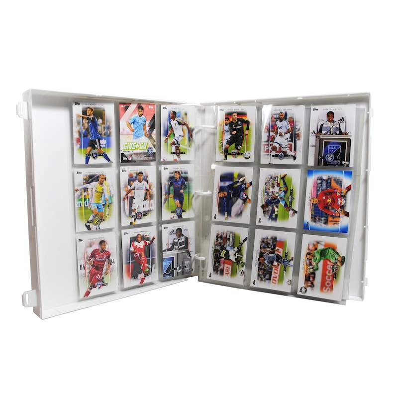 Soccer Trading Card Collection Album Kit 10 Pages Included Etsy