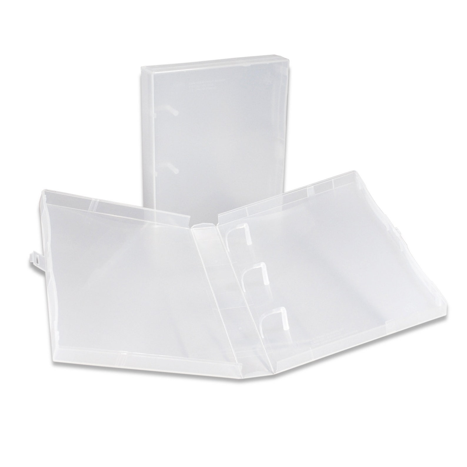 Unikeep 1 1/4 A5 Threering Binder Clear With Overlay Etsy