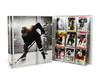 Hockey Trading Card Collection Album Kit, 10 Pages Included (No Cards)