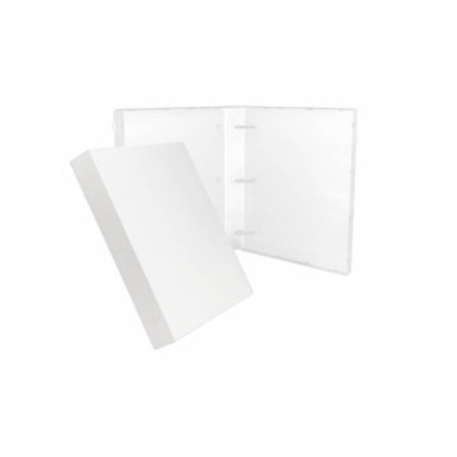 Unikeep 3 Ring Binder Clear Case Binder 1.5 Inch Spine Etsy