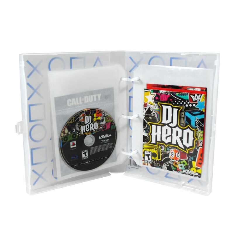 Playstation Video Game Case Stores 10 Discs and Graphic Books Etsy