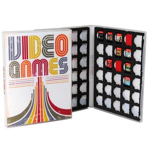 Nintendo Switch Cartridge Game Case, Holds 60 Games Cartridges - Retro
