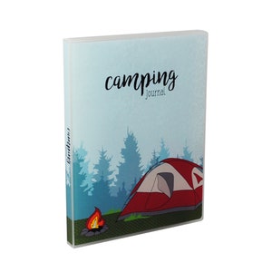 Mini Camping Planner and Scrapbook, 4 Trips, 20 Page Protectors Forest image 8