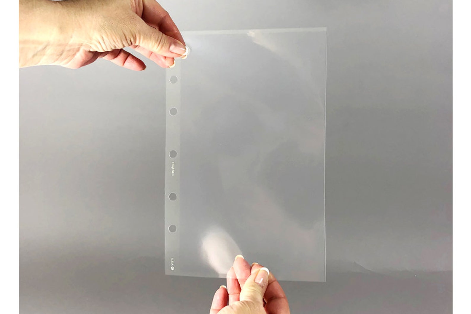 Mini Page Protectors Holds 5 X 8.5 Inserts Fits Etsy