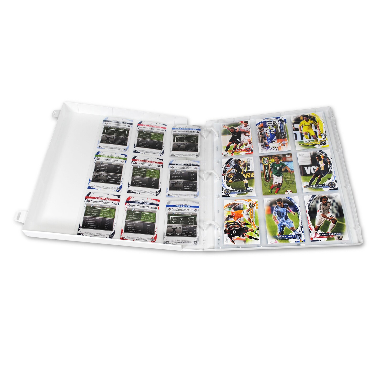 Soccer Themed Trading Card Binder Comes Complete With Acid Etsy