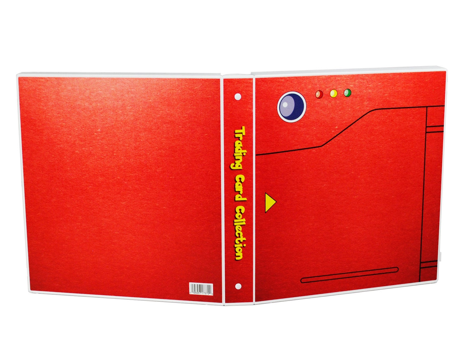 Pokedex Themed Trading Card Album for The Pokemon Card Game w/ 25 Trading Card Pages, Holds 450 Cards