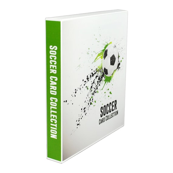 Kit dalbum de la collection de cartes à collectionner soccer, 10