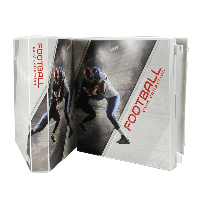 Football Trading Card Collection Album Kit 10 Pages Included Etsy