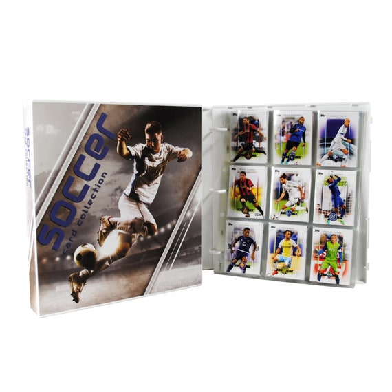 Soccer Trading Card Collection Album Kit 10 Pages Included Etsy