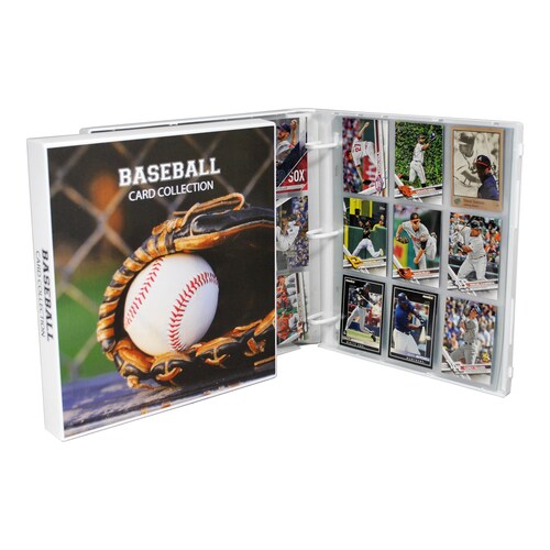 Baseball Trading Card Collection Album 10 Trading Card Pages Etsy