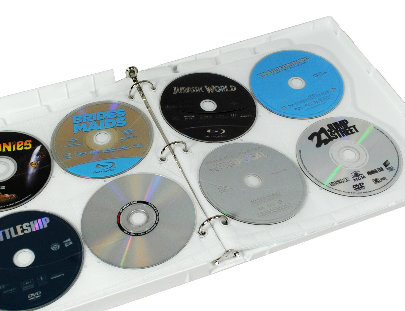 Bluray/dvd Movie Collection Storage Binder Holds 80 Movie Etsy