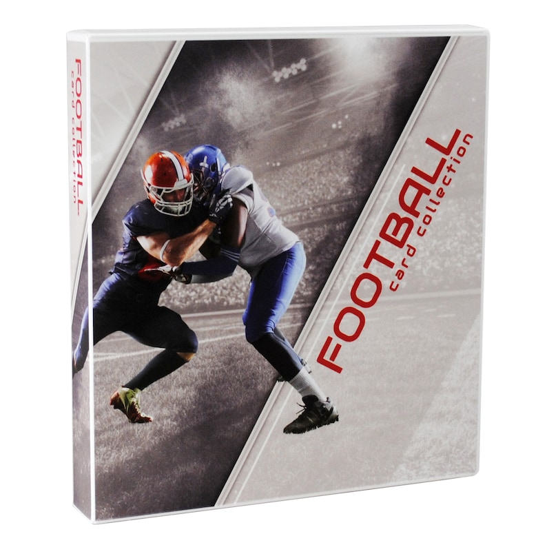 Football Trading Card Collection Album Kit 10 Pages Included Etsy