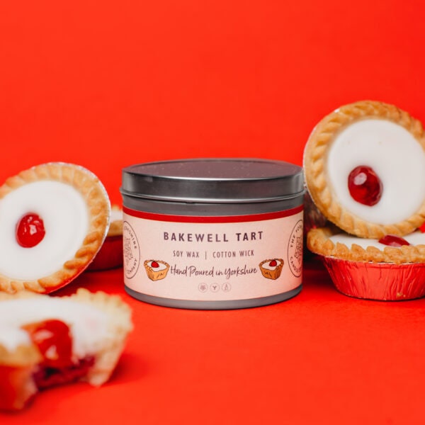 Bakewell Tart  | Scented Candle | Hand Poured in Yorkshire | Soy Wax | Vegan