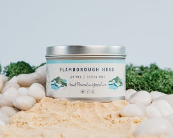 Flamborough Head | Scented Candle | Hand Poured in Yorkshire | Soy Wax | Vegan
