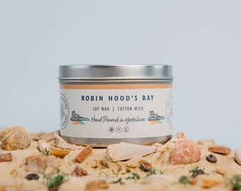 Robin Hood's Bay | Scented Candle | Hand Poured in Yorkshire | Soy Wax | Vegan