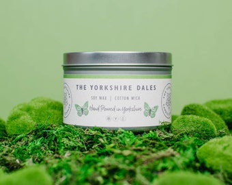 The Yorkshire Dales  | Scented Candle | Hand Poured in Yorkshire | Soy Wax | Vegan