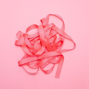 Nastro regalo rosa neon da 5 m, nastro comodo da annodare per confezionare i regali, nastro grosgrain robusto lungo 5 m x largo 16 mm