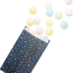 Sacchetti regalo con motivo gabbiano blu, sacchetti per feste di compleanno per bambini, come sacchetti per caramelle per matrimoni, sacchetti regalo per compleanni, sacchetti di carta