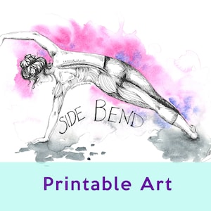 Pilates Printable Art, Pilates Digital Download, Pilates Exercise Art, Pilates Wall Art, Fitness Wall Art, Pilates Studio Decor