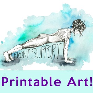 Pilates Printable Art, Pilates Digital Download, Pilates Exercise Art, Pilates Wall Art, Fitness Wall Art, Pilates Studio Decor