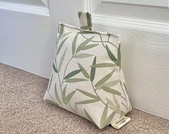 Filled Doorstop, Handmade Laura Ashley authentic fabric doorstop