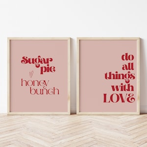 Valentine&#39;s Day decorations, valentines signs, galentine, do all things with love, love quotes, love artwork, valentine artwork