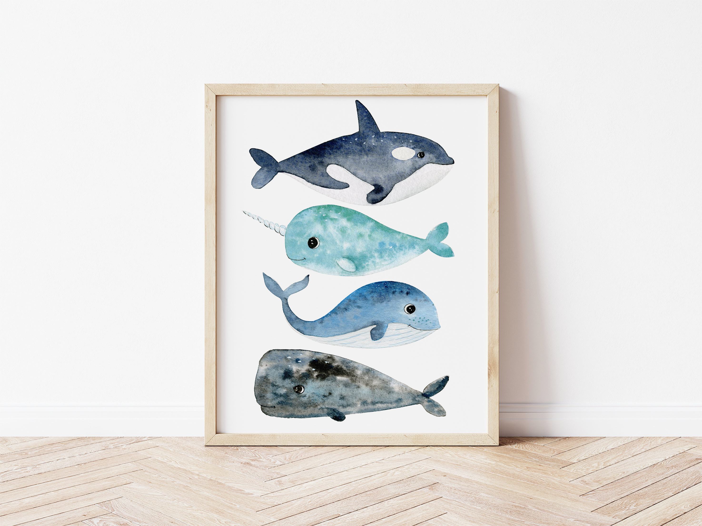 Ballena niños pequeños decoración de la habitación guardería | Etsy