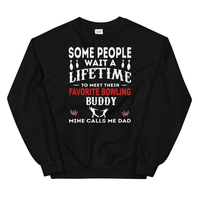 My Favorite Bowling Buddy Calls Me Dad Mens Ten Pin Bowlers Gift Idea