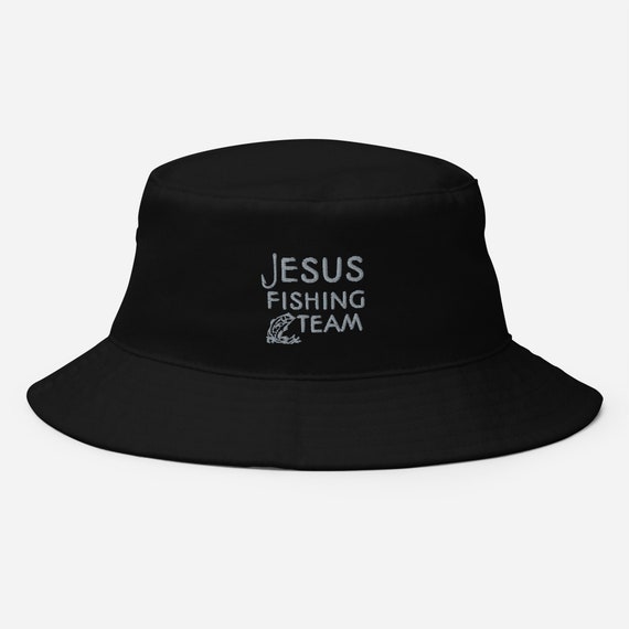 Jesus Fishing Team Christian Bucket Hat