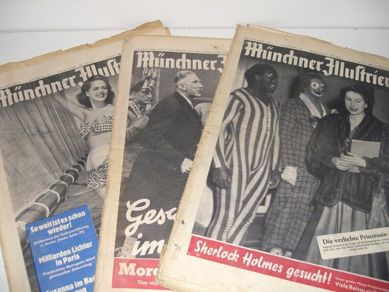 7x Münchner Illustrierte v. 1951 Bild 3