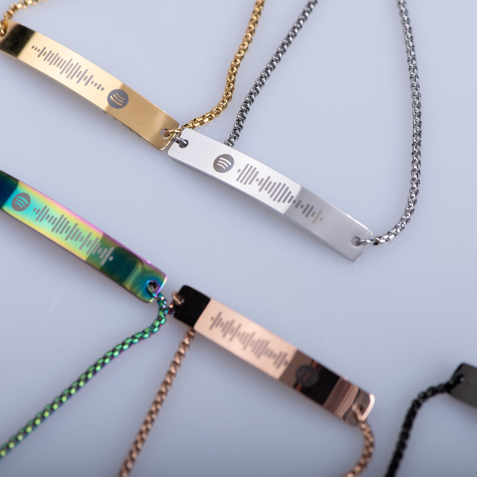 spotify code bracelet