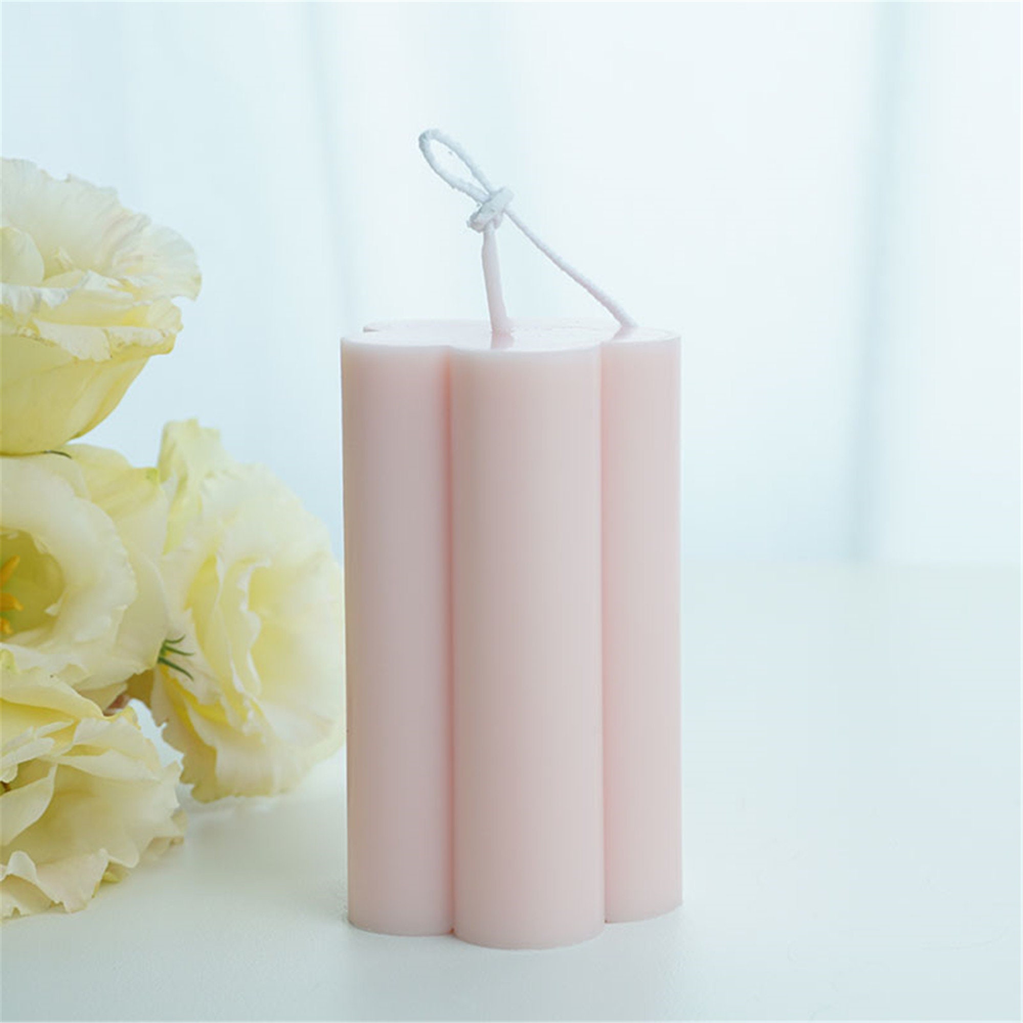 Plum Flower Candle Mold Small Flower Candle MoldFlower Shape Etsy