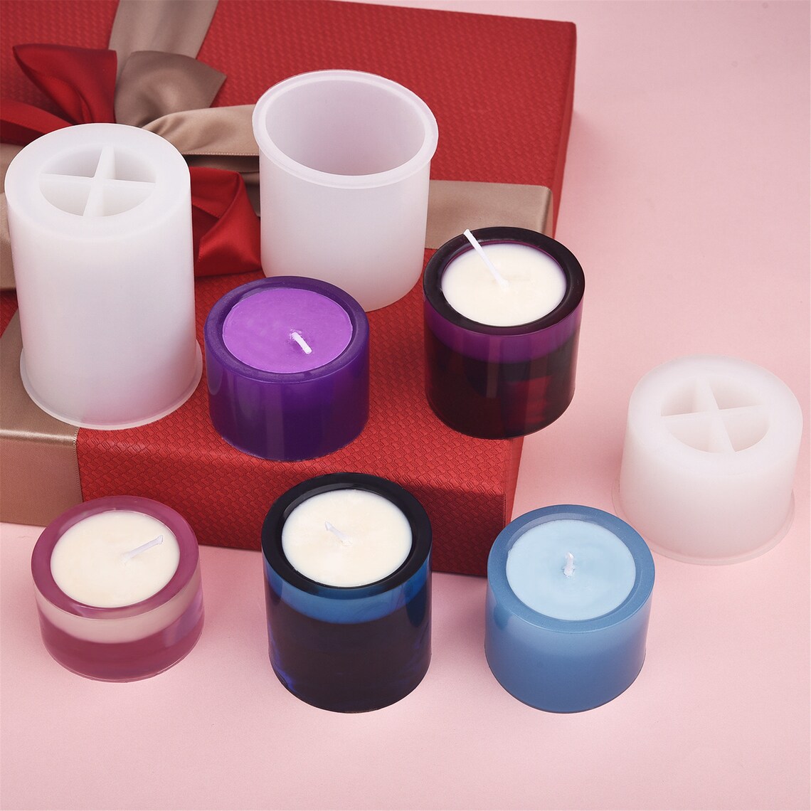 Silicone Mold Candle Holder Mould Coaster Mold Decorative Etsy