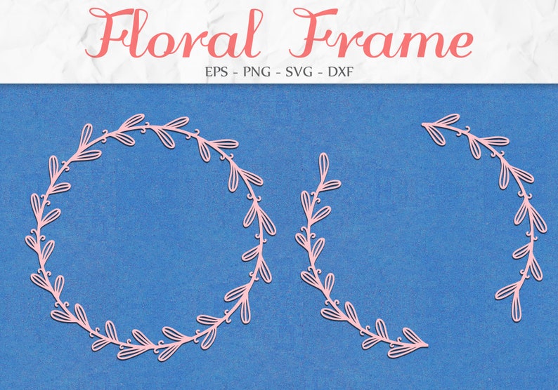 Download Monogram Frame Svg Floral Garland Floral Wreath Svg Wedding Frame Svg Leaf Frame Svg Floral Frame Clipart Floral Swag Svg Round Frame Paper Party Kids Craft Supplies Tools Kromasol Com