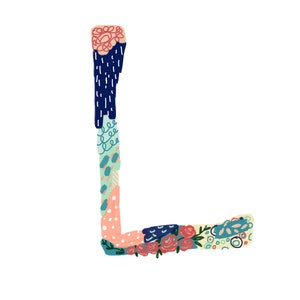 Carta floral L