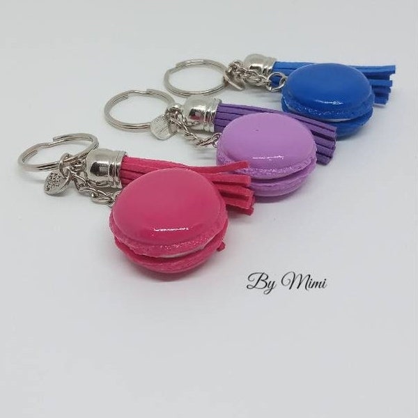 Porte clé macaron