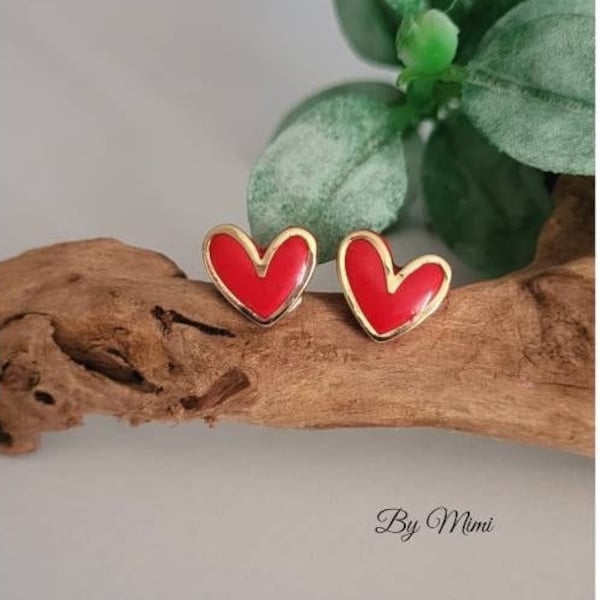 heart earrings