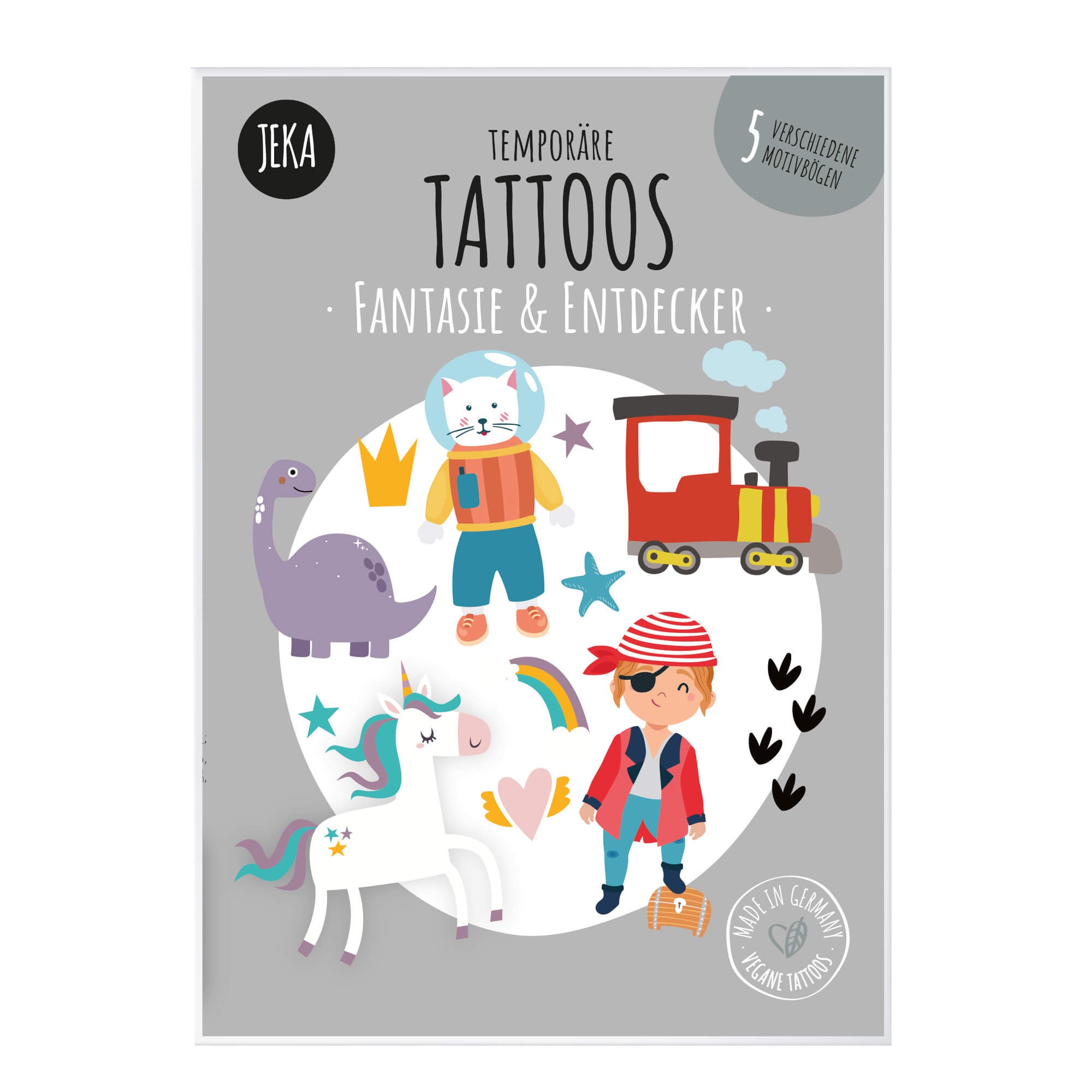 vegan Tattoos Kinder mit verschiedenen Motiv-Paketen vegan Tattoos Kinder mit verschiedenen Motiv-Paketen