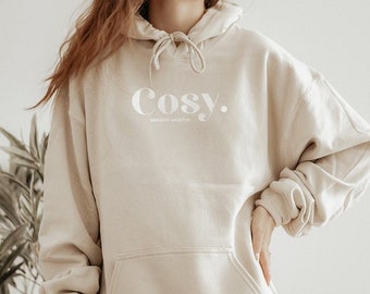 Cosy Hoodie in Creme