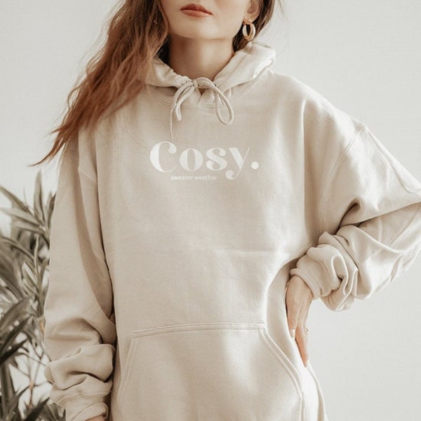 Cosy Hoodie in Creme