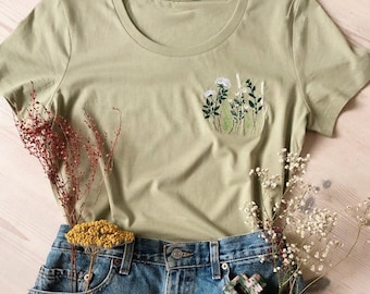 Wildflower Shirt sage