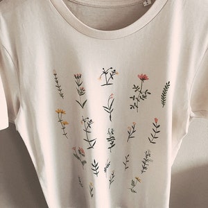 T-Shirt mit Wildblumen-Print Bild 3
