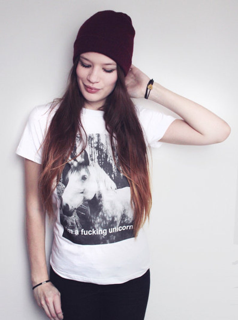 Unicorn Shirt / Einhorn Shirt Bild 1