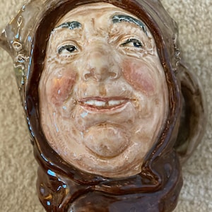 Royal Doulton Large Character Jug &#39;Friar Tuck&#39; Made In England