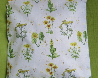 Waldorf herbal pillow, flowers, healing pillow, spring
